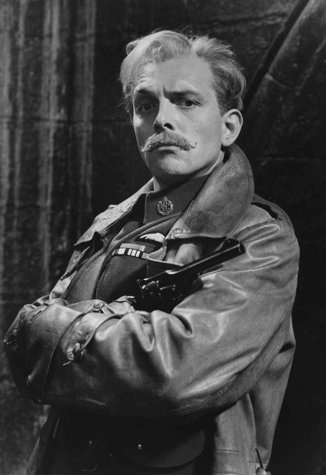 Rik Mayall as Flasheart from Blackadder Goes Forth episode Private Plane