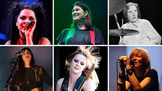 Which bands do these female musicians perform with?