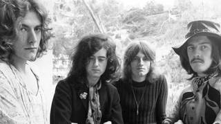 Led Zeppelin: Robert Plant, Jimmy Page, John Paul Jones and John Bonham