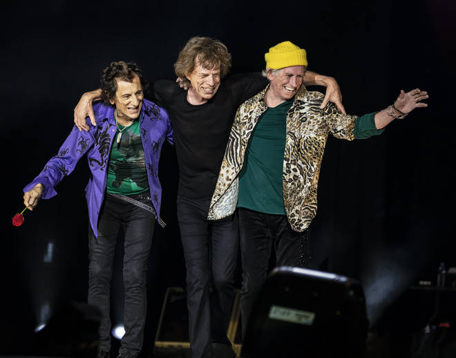 The Rolling Stones in 2021: Ronnie Wood, Micjk Jagger and Keith Richards