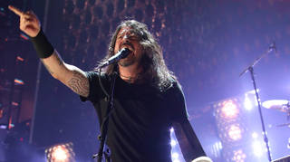 Dave Grohl at the 36th Annual Rock & Roll Hall Of Fame Induction Ceremony - Inside