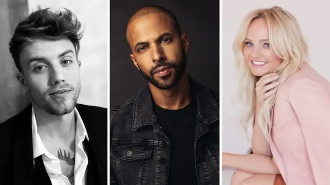 Roman Kemp, Marvin Humes and Emma Bunton will host the Concert for Ukraine