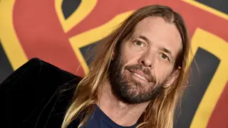 Taylor Hawkins at the premiere for the Foo Fighters movie Studio 666, on 16th February 2022