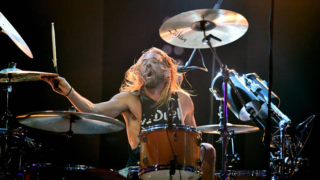 Taylor Hawkins at the iHeartRadio ALTer EGO live stream in January 2021