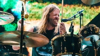 Taylor Hawkins with Foo Fighters in Concert in 2018