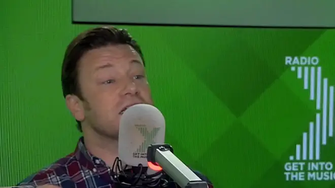 Jamie Oliver gives best brussel sprouts recipe on The Chris Moyles Show