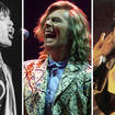 Mick Jagger in 1969, David Bowie in 2000 and Prince in 1987