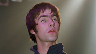 Oasis frontman Liam Gallagher at The Astoria in 1994