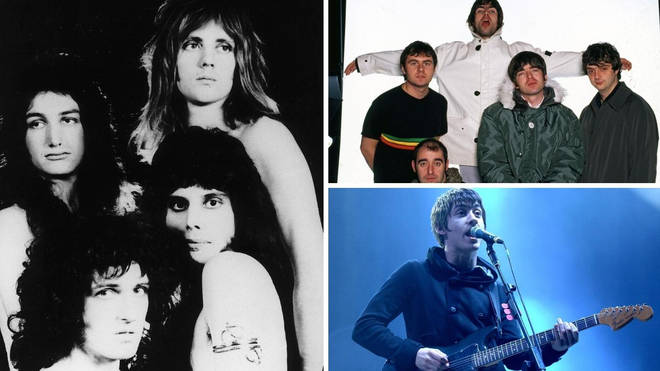 Queen, Oasis and Arctic Monkeys were also in this year's Top 10