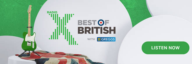 Radio X Best Of British with Greggs - listen to the playlist here