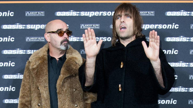 Paul 'Bonehead' Arthurs and Liam Gallagher in 2019