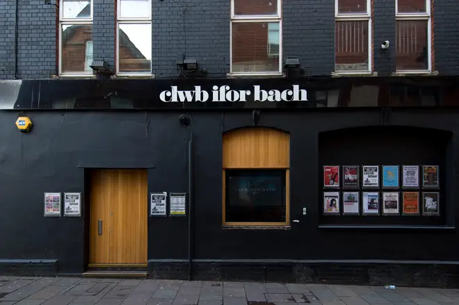 Clwb Ifor Bach on Womanby Street, Cardiff, Wales