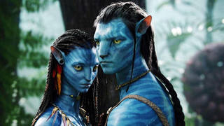 Avatar with Zoe Saldana and Sam Worthington