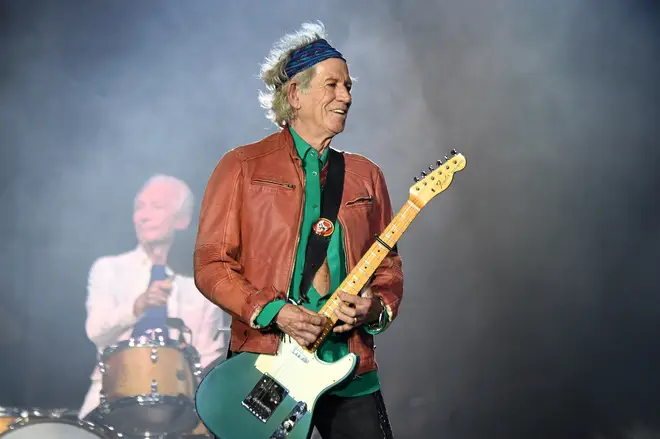 Keith Richards of The Rolling Stones, 2018