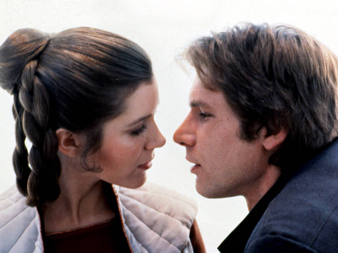 Carrie Fisher and Harrison Ford had a brief affair on the set of Star Wars.