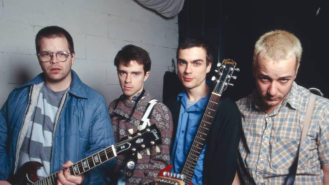 The original line-up of Weezer: Patrick Wilson, Rivers Cuomo, Brian Bell and Matt Sharp