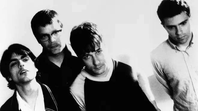 Weezer in 1994: Brian Bell, Patrick Wilson, Matt Sharp und Rivers Cuomo