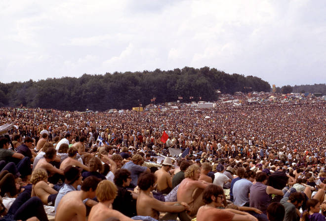 Good luck finding your mates in this lot: Woodstock festival, August 1969