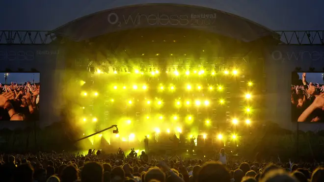 The crowd at Wireless Festival in 2007