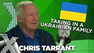 Chris Tarrant spoke to Chris Moyles about housing a Ukrainian family