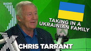 Chris Tarrant spoke to Chris Moyles about housing a Ukrainian family