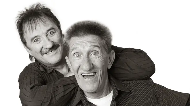 The Chuckle Brothers (Paul, left and Barry)