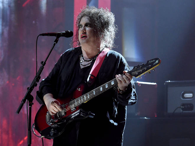 Robert Smith of The Cure performs at 2019 Rock & Roll Hall Of Fame Induction Ceremony