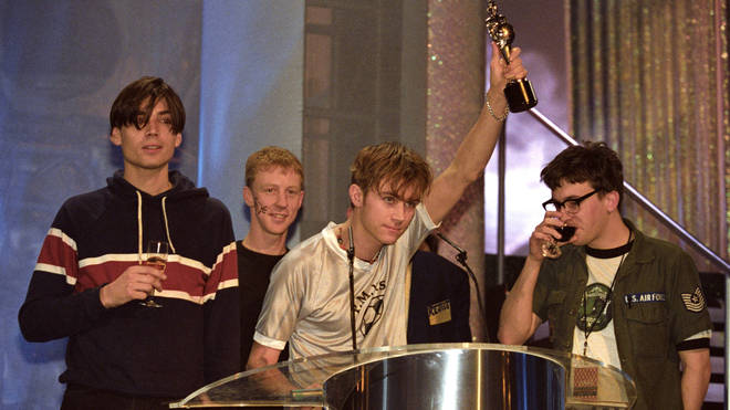 Blur's triumph at the BRIT Awards, February 1995