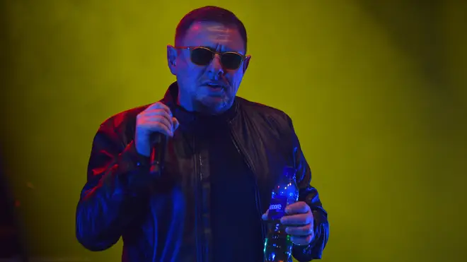 Shaun Ryder performs with Black Grape in 2018