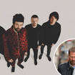 Kasabian with former frontman Tom Meighan inset