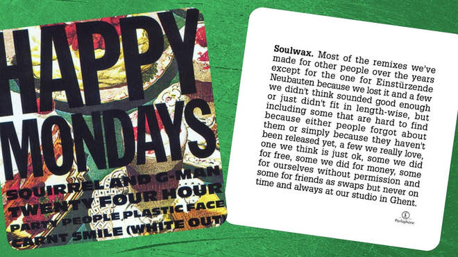 Two albums with very long titles: Happy Mondays and Soulwax