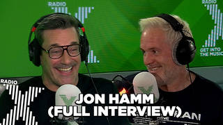 Jon Hamm talks talks Top Gun with Chris Moyles