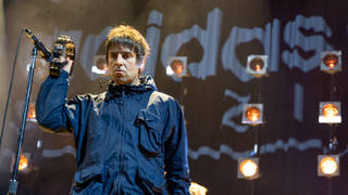 Liam Gallagher performs at King George's Hall in Blackburn