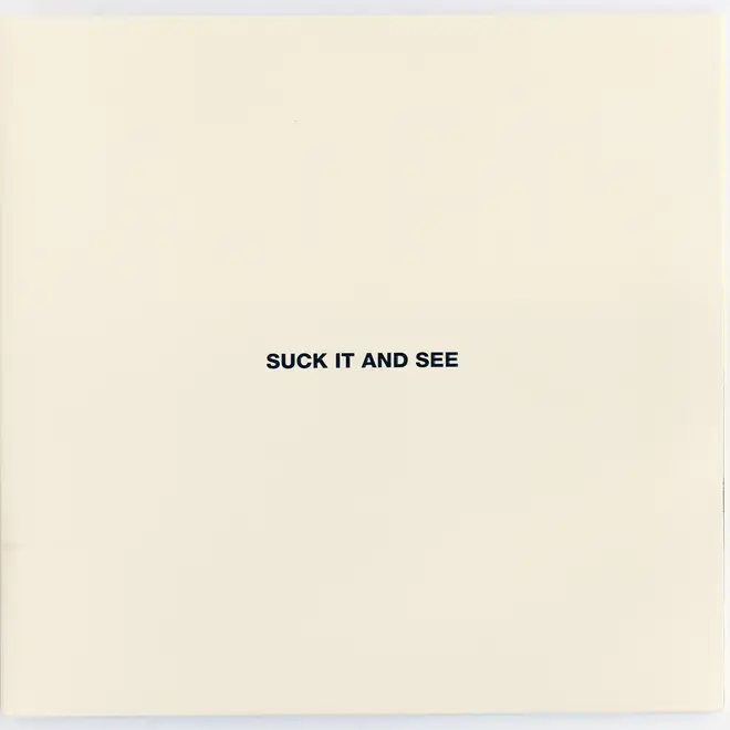 Arctic Monkeys' Suck It And See album artwork cover