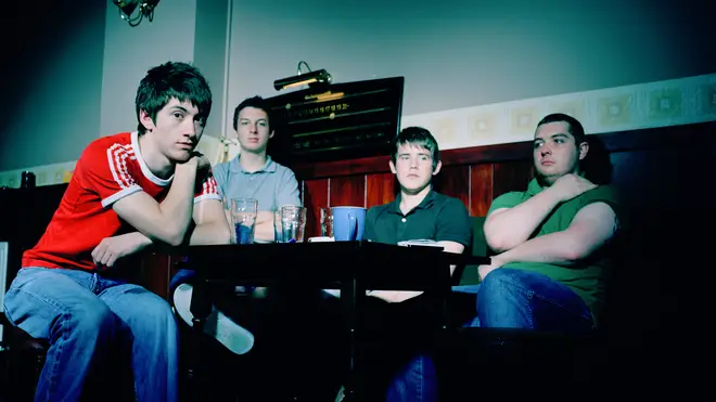 Arctic Monkeys in 2006: Alex Turner, Matt Helders, Jamie Cook and Andy Nicholson.