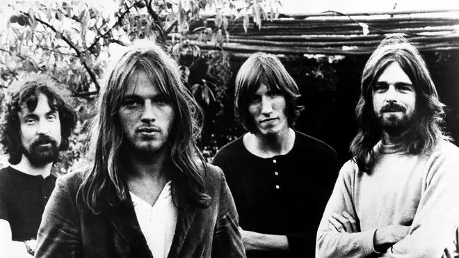 Pink Floyd in 1973: Nick Mason, Dave Gilmour, Roger Waters and Rick Wright