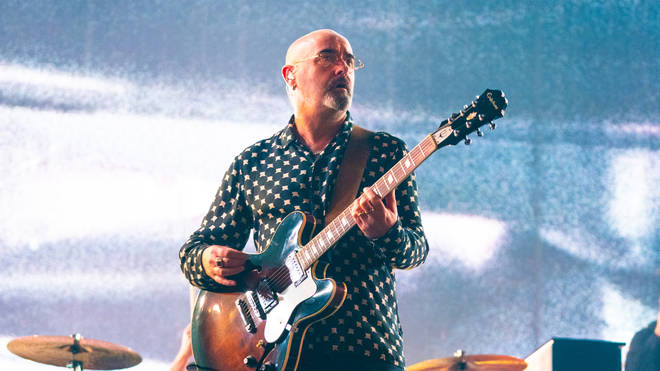 Bonehead performs with Liam Gallagher at The O2 Arena on November 28, 2019