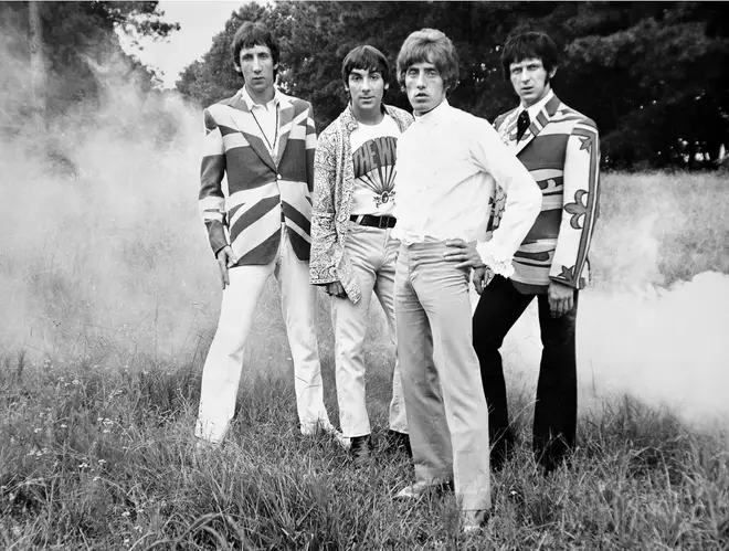 The Who in 1968: Pete Townshend, Keith Moon, Roger Daltrey and John Entwistle.