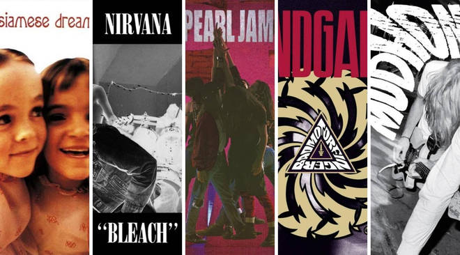 Classic grunge albums from the 90s