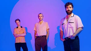 Foals in 2022: Jack Bevan, Jimmy Smith and Yannis Philippakis