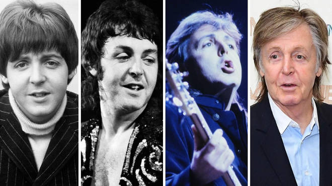 Paul McCartney through the years: 1965, 1972, 1992 and 2022