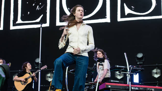 Tom Ogden of Blossoms at the Isle Of Wight Festival 2022