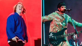 Lewis Capaldi and Kasabian performing at the Isle Of Wight Festival 2022
