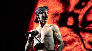 Anthony Kiedis of Red Hot Chili Peppers at  LOVESTREAM Festival in Bratislava, Slovakia
