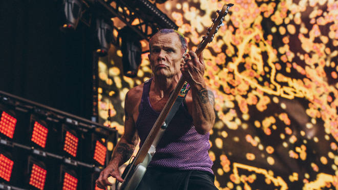 Red Hot Chili Peppers' bassist Flea thrills at London Stadium on 25 June