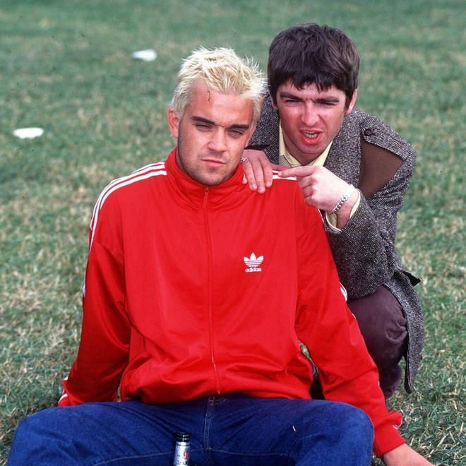 Before the big tiff, the Take That man was seen hanging out with the Gallaghers