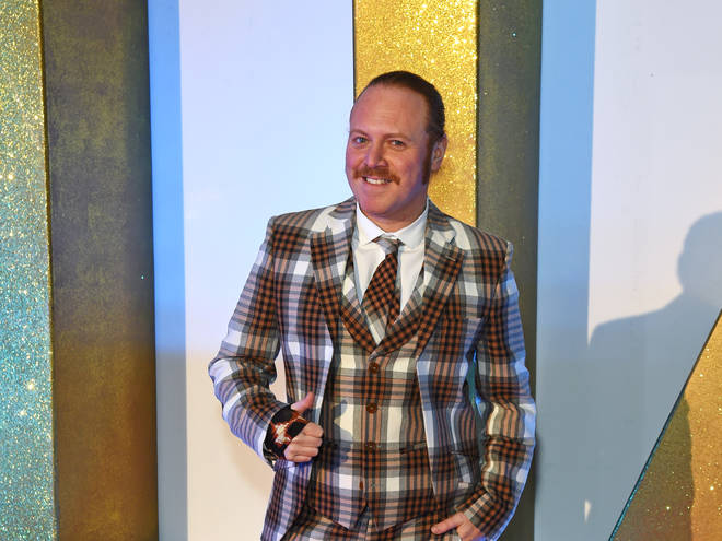 Leigh Francis at the National Television Awards in 2016
