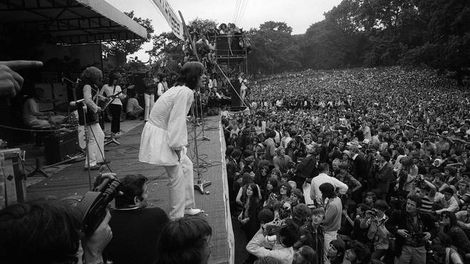 The Rolling Stones at Hyde Park, 5th July 1969