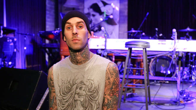 Travis Barker&squot;s "Give The Drummer Some" Press Day