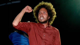 Zack De La Rocha performs with Rage Against The Machine in July 2007